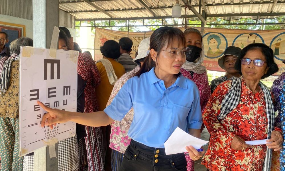 Cambodia snellen chart